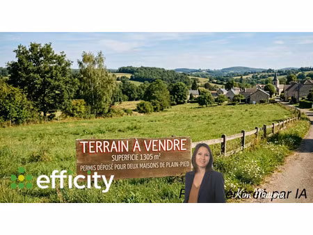 terrain - 1305 m²