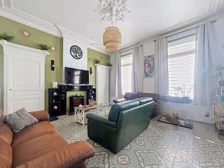 maison à vendre avec terrasse et jardin   jumet (vbe49813)