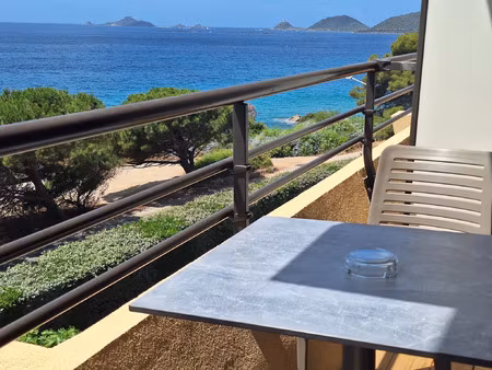 studio 22m2 belle vue mer route des sanguinaires