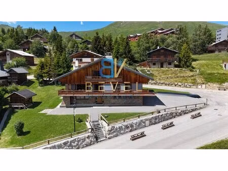 (73) la toussuire - rare chalet familial - 4 appartements indépendants - vue panoramique &