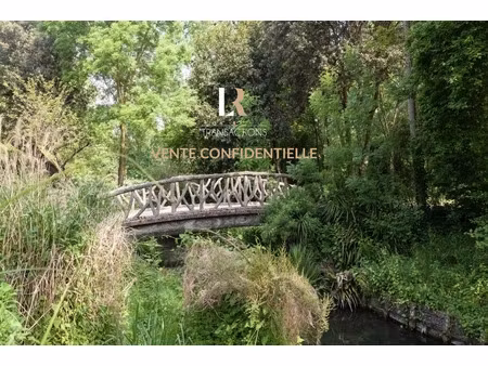 la trompette - magnifique maison bourgeoise avec jardin et dépendance