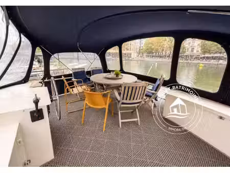 péniche à vendre - 40 m2 - paris la villette
