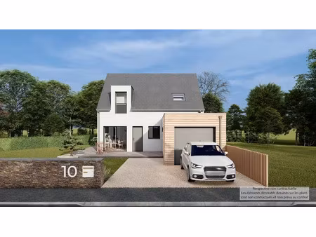 vente maison neuve 5 pièces 90 m² à moelan-sur-mer (29350)  277 900 €