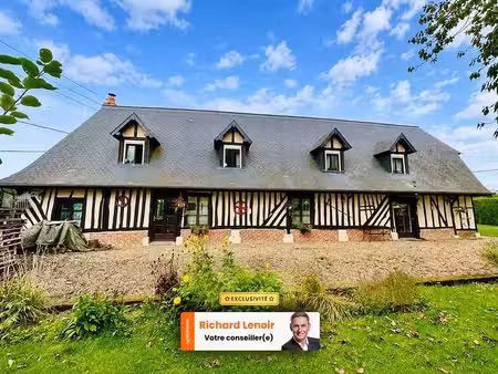 charmante grange normande entièrement rénovée avec pigeonnier à 10 minutes de pont audemer
