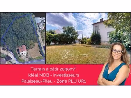achat terrain 2 090m² palaiseau 91120