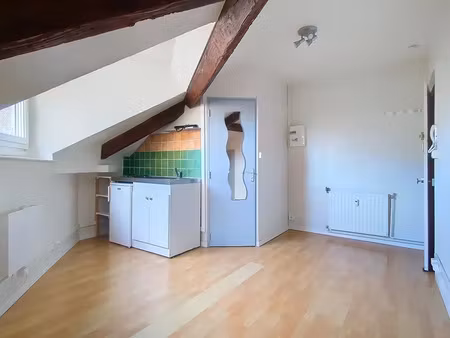 dijon - appartement 1 pièce à louer - 12m2 - 264 € cc - réf: 05878 - bourse immobilière