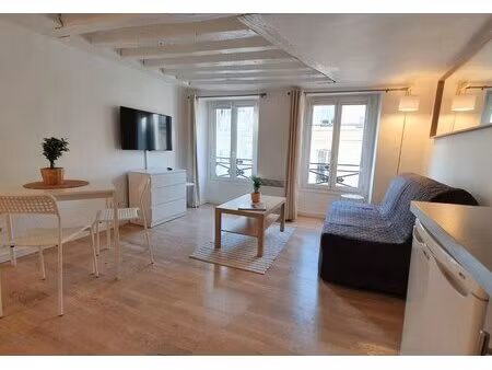 location appartement 1 pièce 22m² paris 2ème