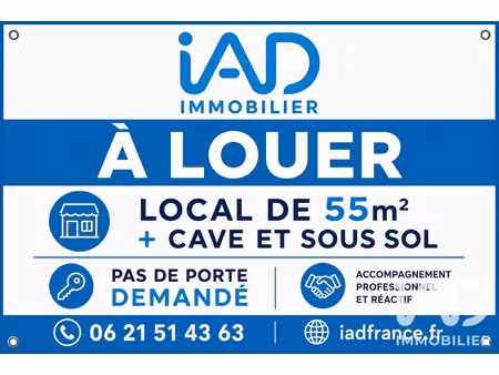 vente commerce 55 m² bordeaux (33800)