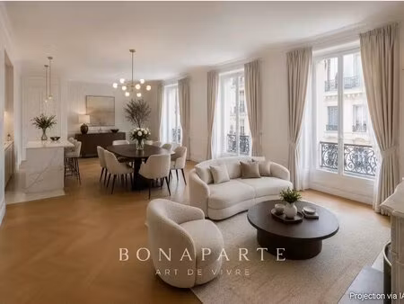 appartement bourgeois - lyon 6 - 131m² - exposition sud et est