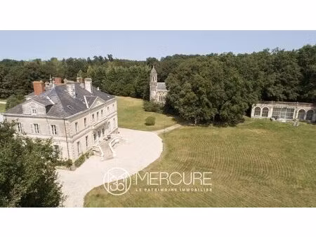 château du xixᵉ siècle – un domaine patrimonial avec activité d'accueil et d’événementiel.