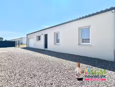 nieul-le-dolent – maison récente de plain-pied  3 chambres  sans travaux