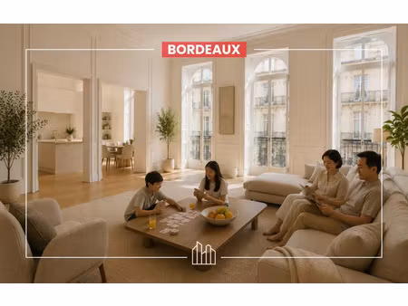vente appartement neuf 5 pièces 151m2 bordeaux - 1060000 € - surface privée