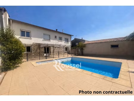 vente maison 8 pièces 175 m² poussan (34560)