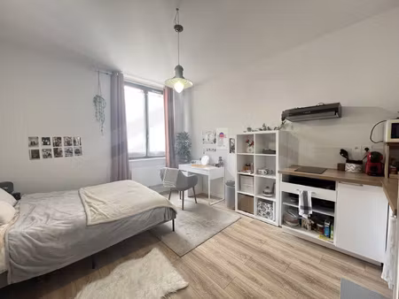 10 rue doudart de lagree  grenoble. studio rénové 18 05m2