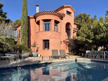 villa d’architecte à bandol avec vue mer  piscine et plages à pied – quartier escourche