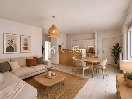 vente appartement 3 pièces 58 m² bègles (33130)