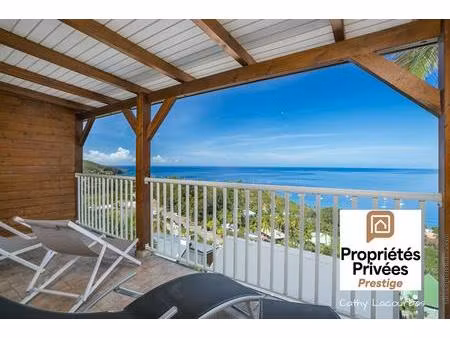 superbe appartement t3 duplex  vue mer exceptionnelle et piscine- bouillante