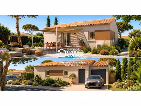 vente maison neuve 3 pièces 50 m² à combaillaux (34980)  296 000 €