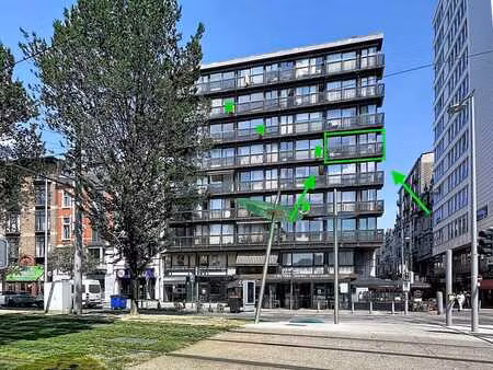 studio à liège  idéalement situé de 38 m² avec balcon