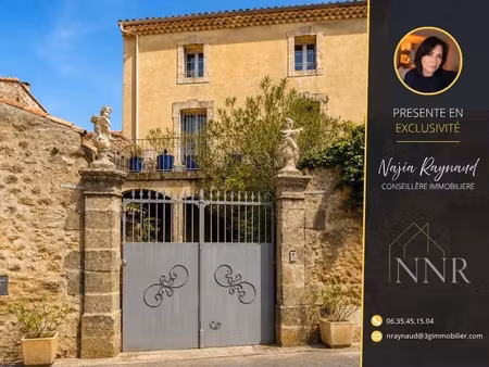 vente propriété 260 m² à jonquieres (34725)  399 000 €