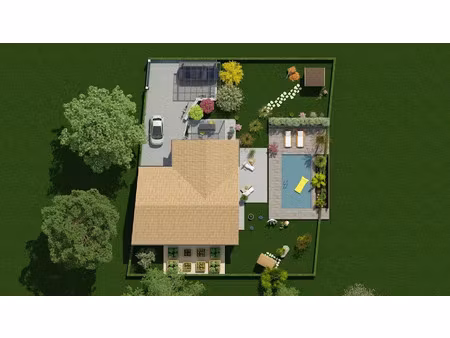 vente maison neuve 5 pièces 91 m² à le taillan-médoc (33320)  384 500 €