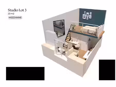 vente appartement 2 pièces 23 m² saint-genis-laval (69230)