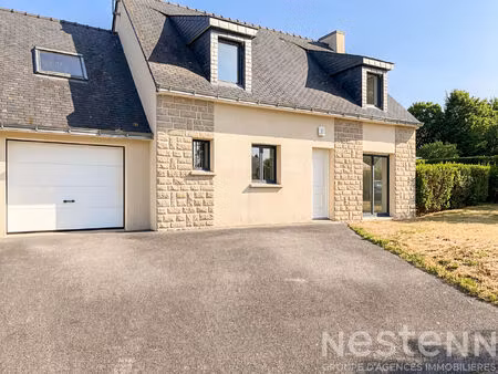 maison 4 chambres  vie de plain pied  garage et jardin - 90m² - kernours kervignac