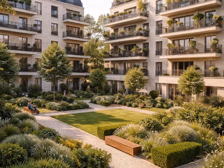 vente appartement 2 pièces 45 m² à aubervilliers (93300)  222 000 €
