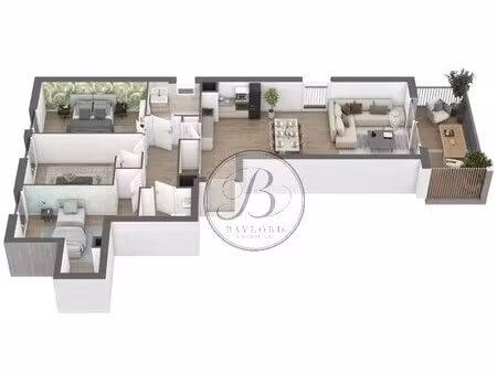 appartement - 4 pièces - 76 m²