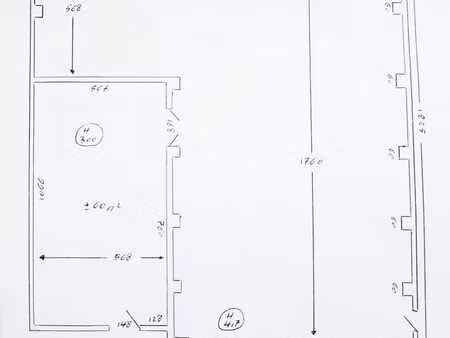 entrepôt / bureau 310m² + maison 4 ch. sur fontaine-l'évêque