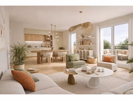vente appartement 2 pièces 51 m² à le blanc-mesnil (93150)  225 013 €