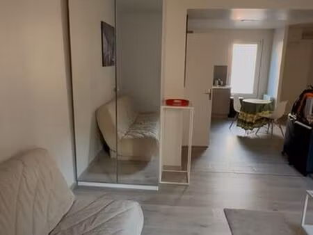 t1 bis meublé de 37 5 m² – sud gare - quartier sacrés-cœurs | lumineux  climatisé et idéal