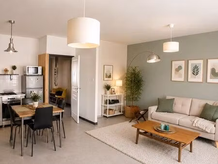 appartement non meublé 60m2 t2 soleil/château creux