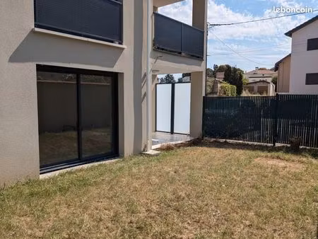 t4 rez de jardin janneyrias