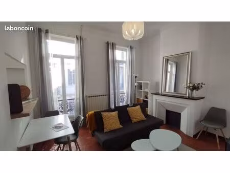 annonce immobilière : charmant t3 meublé  très paisible  en plein quartier longchamp