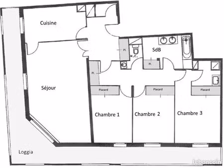 location t4 115m² - toulouse/pouvourville
