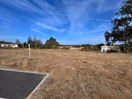 vente terrain 492 m² thorigny (85480)