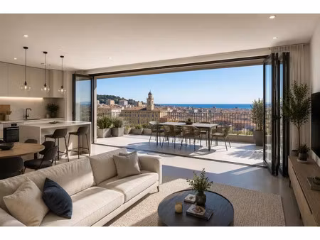 vente appartement 3 pièces 67 m² à nice (06000)  730 000 €
