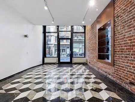 quartier du sablon – commerce à louer dans un quartier en pl