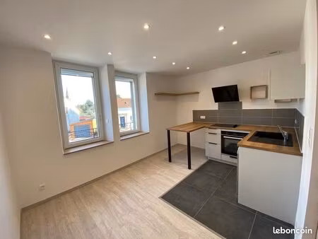 à louer grand studio de 32 m² type f1 refait à neuf