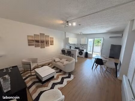 appartement t2 -50m2 - meublé - climatisé