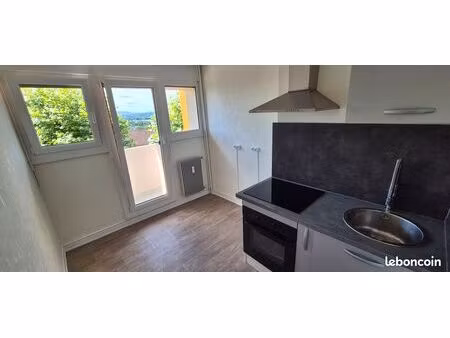 t3 lumineux 51m² - plein sud  2 balcons  garage - quartier bois bourgeois