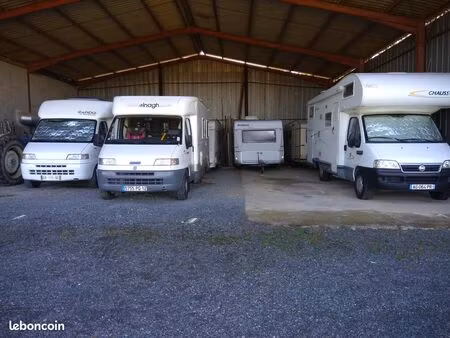 hébergement  gardiennage camping car  caravanes