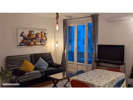 appartement t3 meublé de 54 m² – grenoble (grands boulevards / jean jaurès) – excellent ét