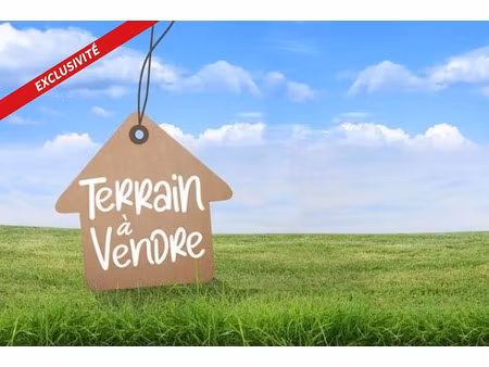 vente terrain à batir 1046 m² à peujard (33240)  64 000 €