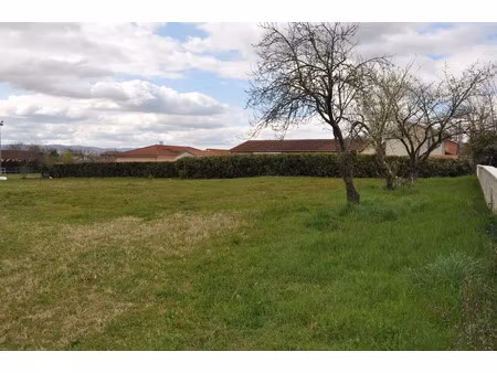 vente terrain à batir 1087 m² à montmerle-sur-saone (01090)  160 000 €