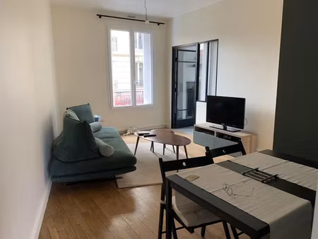 location meublée appartement 2 pièces 39 m² à boulogne-billancourt (92100)  1 550 €