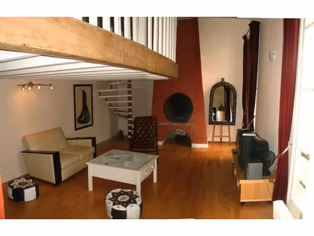 location meublée appartement 2 pièces 35 m² à paris 4ème (75004)  1 600 €