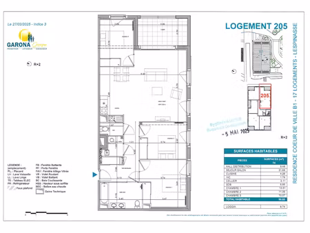 location appartement 4 pièces 91 m² à lespinasse (31150)  898 €