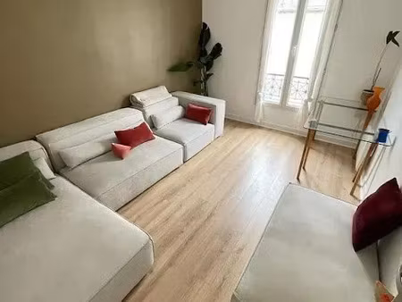 location meublée appartement 2 pièces 33 m² à saint-ouen (93400)  1 300 €